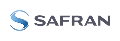 Logo Safran, référence client LONG EMG